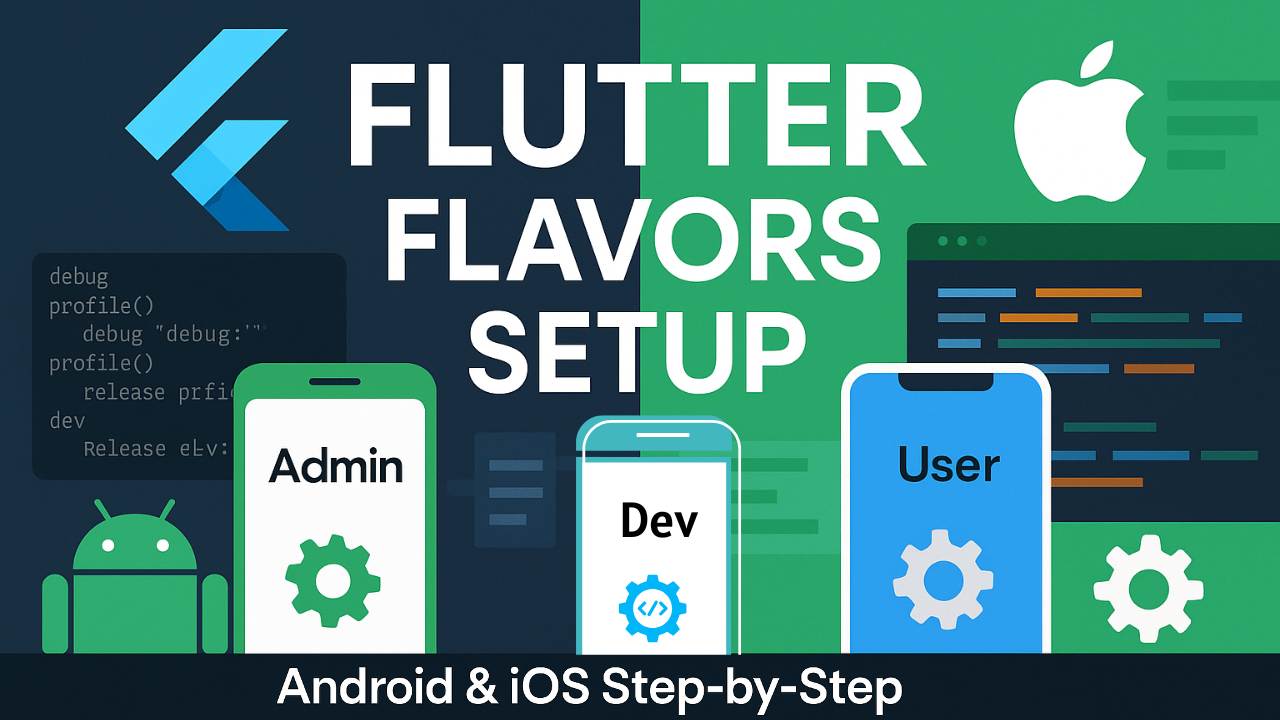Wtf Code Example Flutter Flavors Setup For Android and IOS - WTF Code