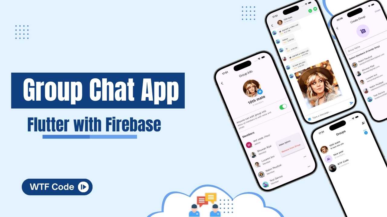 Group Chat App Flutter